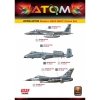 AMMO of Mig Jimenez ATOM 20700 Modern USAF-NAVY Colors Set 12 x 20 ml 